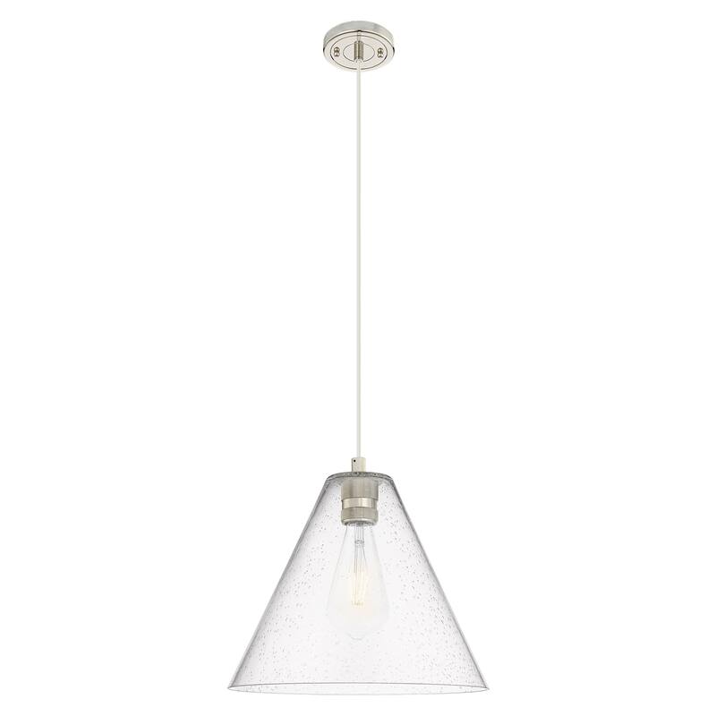 Innovations Lighting 434-1P-GBC-124 Crown Point 12" Wide Cord Hung