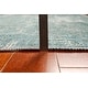 preview thumbnail 6 of 7, Domani Grove Machine Washable Distressed in Teal Area Rug
