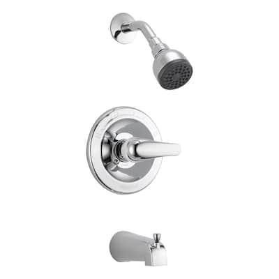 Peerless Pressure Balanced Tub and Shower Trim Package with Single