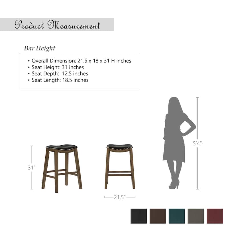 Whitby Saddle Seat Barstool