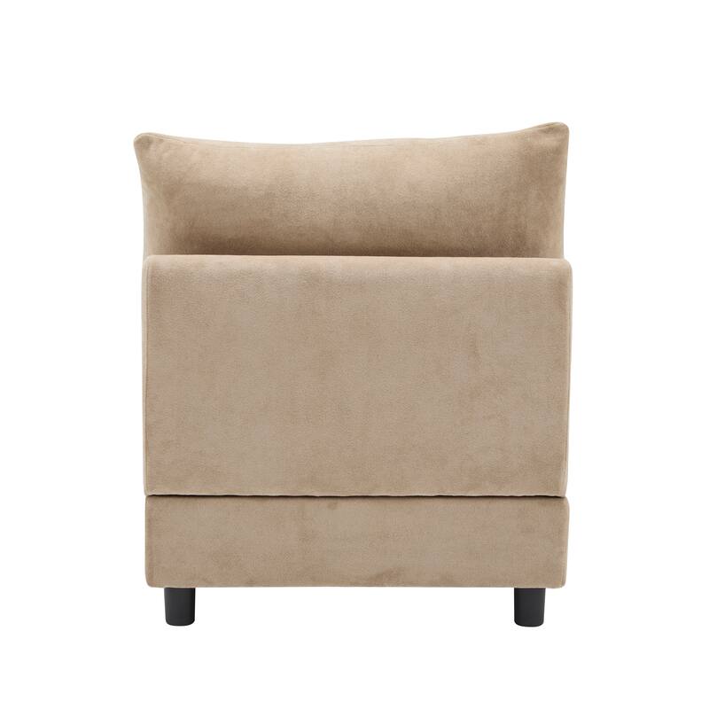 Christopher Knight Home - Evi Modern Modular Upholstery Sectional Sofa