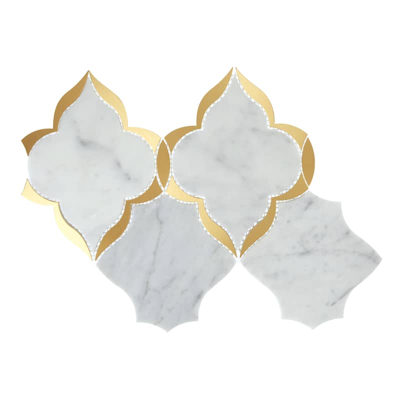 Daltile Lavaliere Natural Stone Kapali Mosaic (10 Pc per Carton) (8.40 Sqft per Carton)