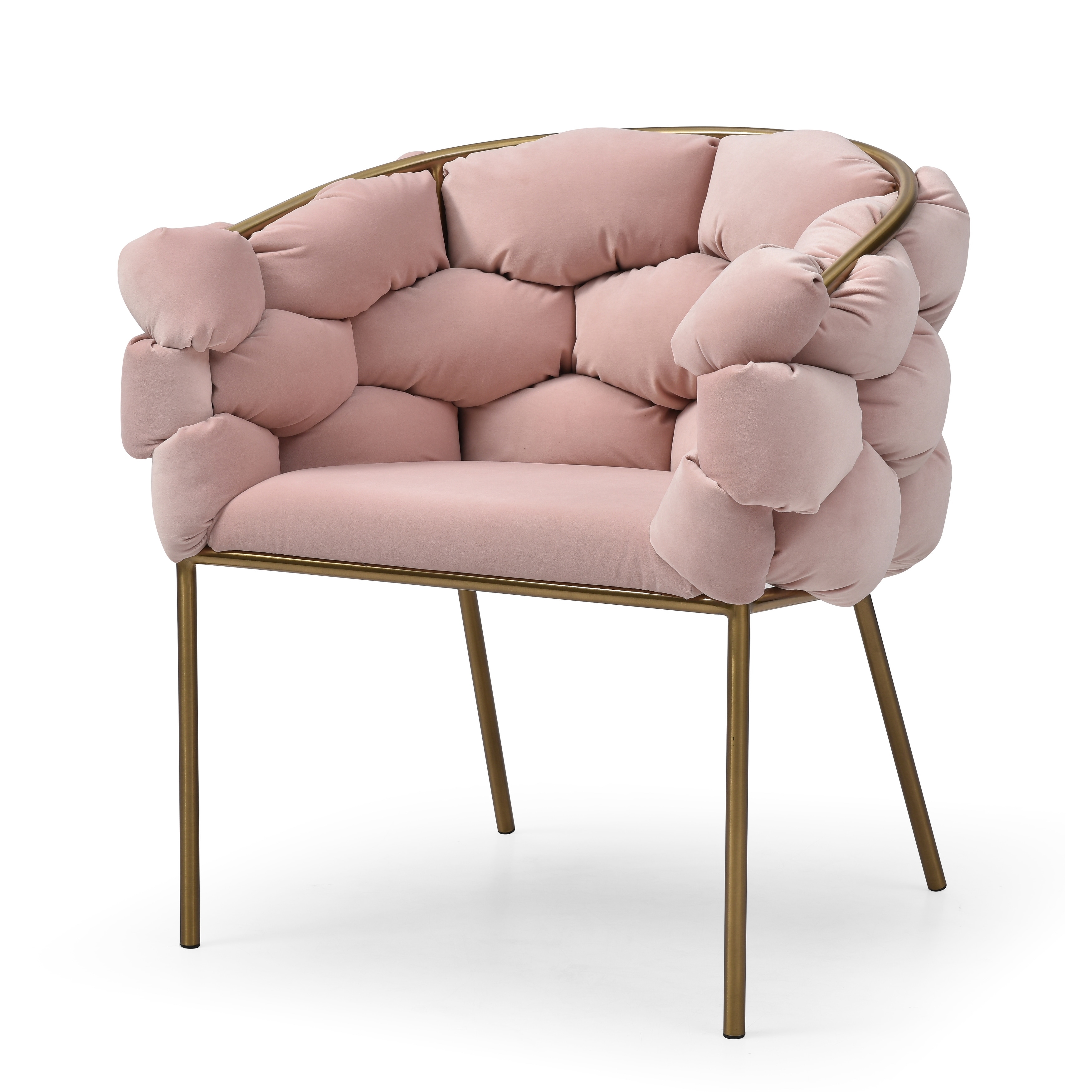 Modern pink dining store chairs