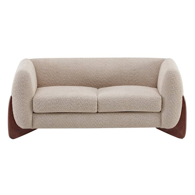 Christopher Knight Home - Arion Upholstered Boucle 2-Piece Living Room Sofa Set