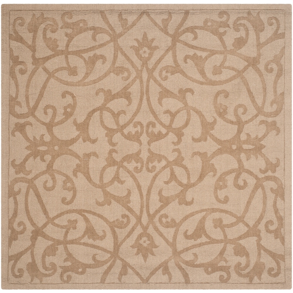 SAFAVIEH Handmade Impressions Anneluise Modern Scrolls Wool Rug