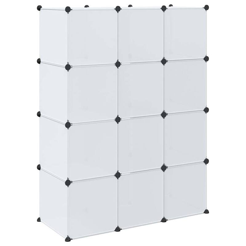 vidaXL Modular Cabinet with Compartments Storage Organizer for Living Room