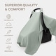 preview thumbnail 7 of 69, Baby Car Seat Cover, Large Car Seat Canopy by Comfy Cubs