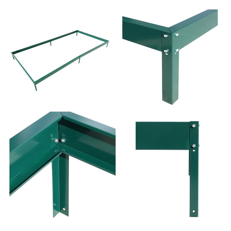 Heavy Duty Outdoor Aluminum Walk-in Green House