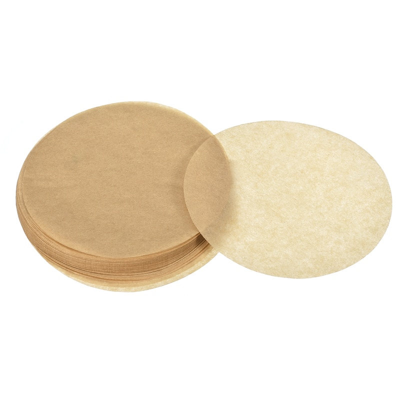 4 inch Parchment Paper Rounds Set of 100 Non Stick Baking Parchment Circle Brown