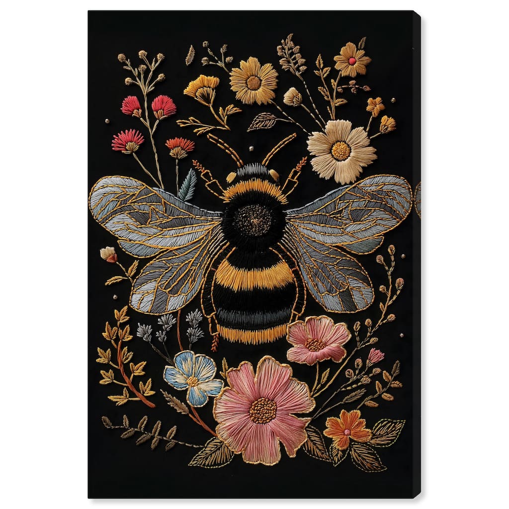 Honeyed Herald I Canvas by Art Remedy, Gallery Wrapped