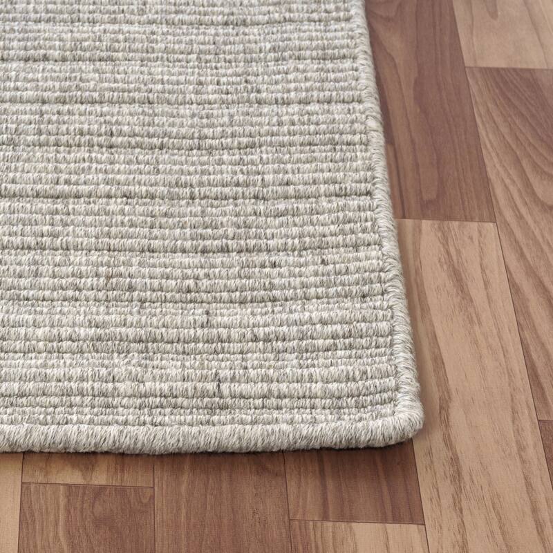 Haven Transitional Striped Handmade Wool Indoor Area Rug by Sevita