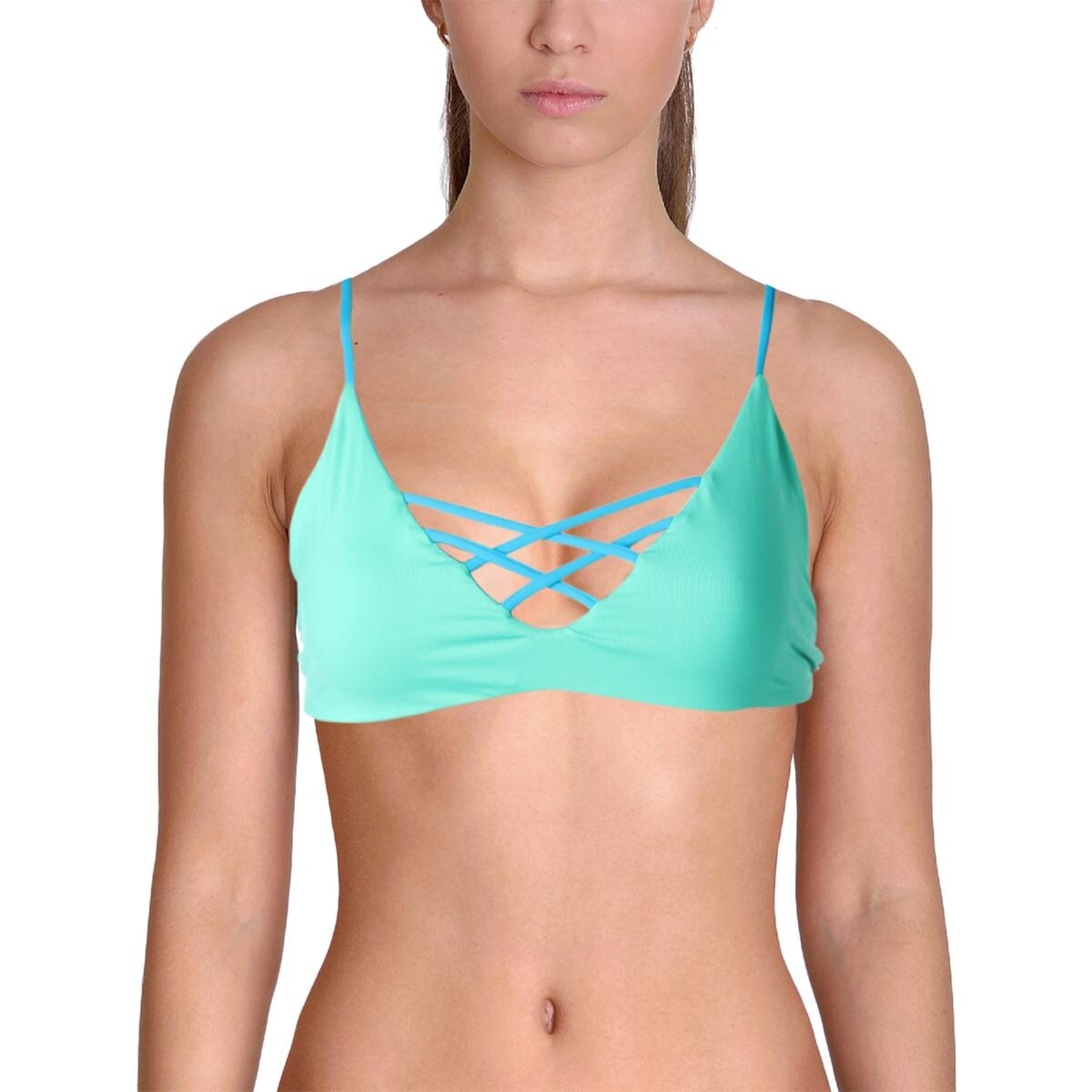 criss cross front bikini top