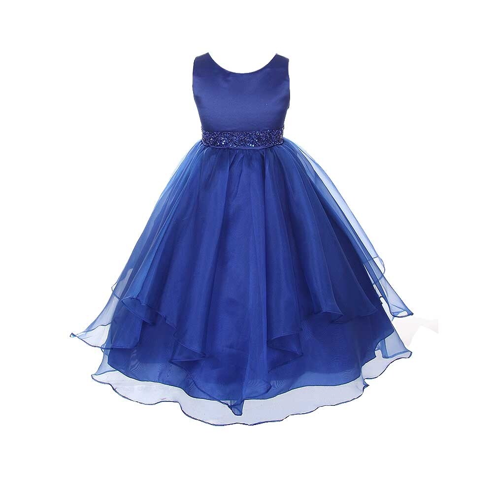 blue christmas dress