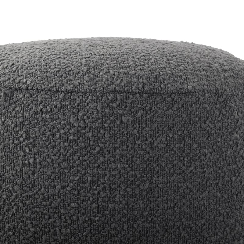 Allan Andrews Foot Pouf Barbet Charcoal