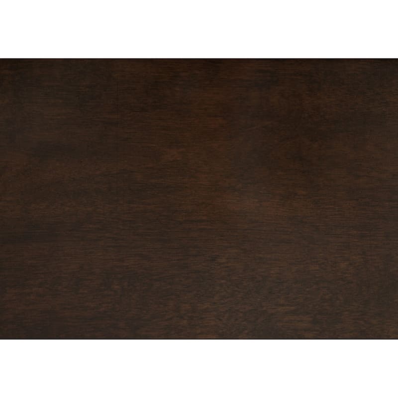 28 in. Brown Rectangle Wood End Table with Cabriole Legs