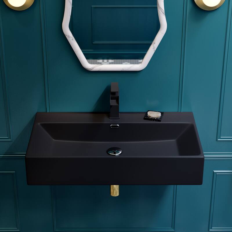 Claire 30” Rectangle Wall-Mount Bathroom Sink