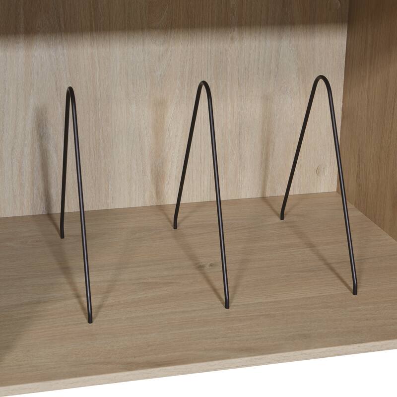 Retro Record Player Stand w/ Album