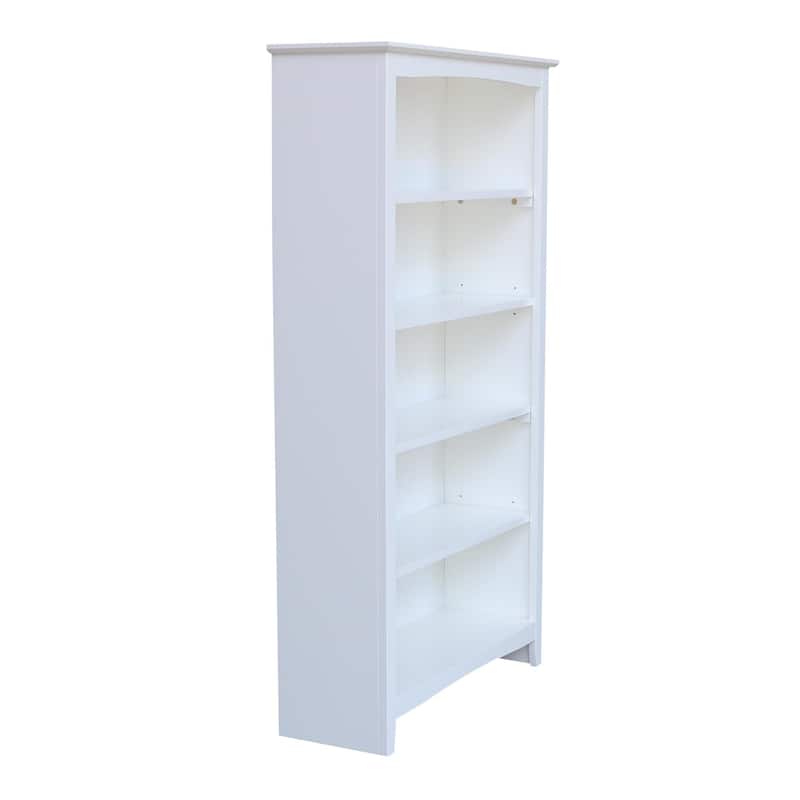 Porch & Den Solid Wood Shaker Bookcase