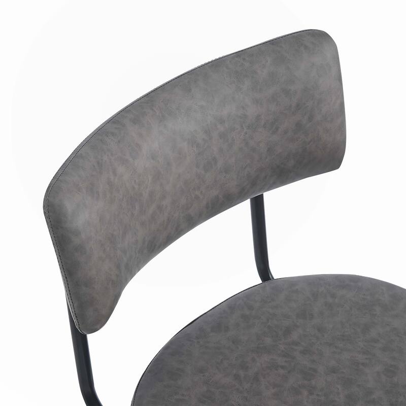 26"Retro Swivel Counter Stools Set of 2,only chairs