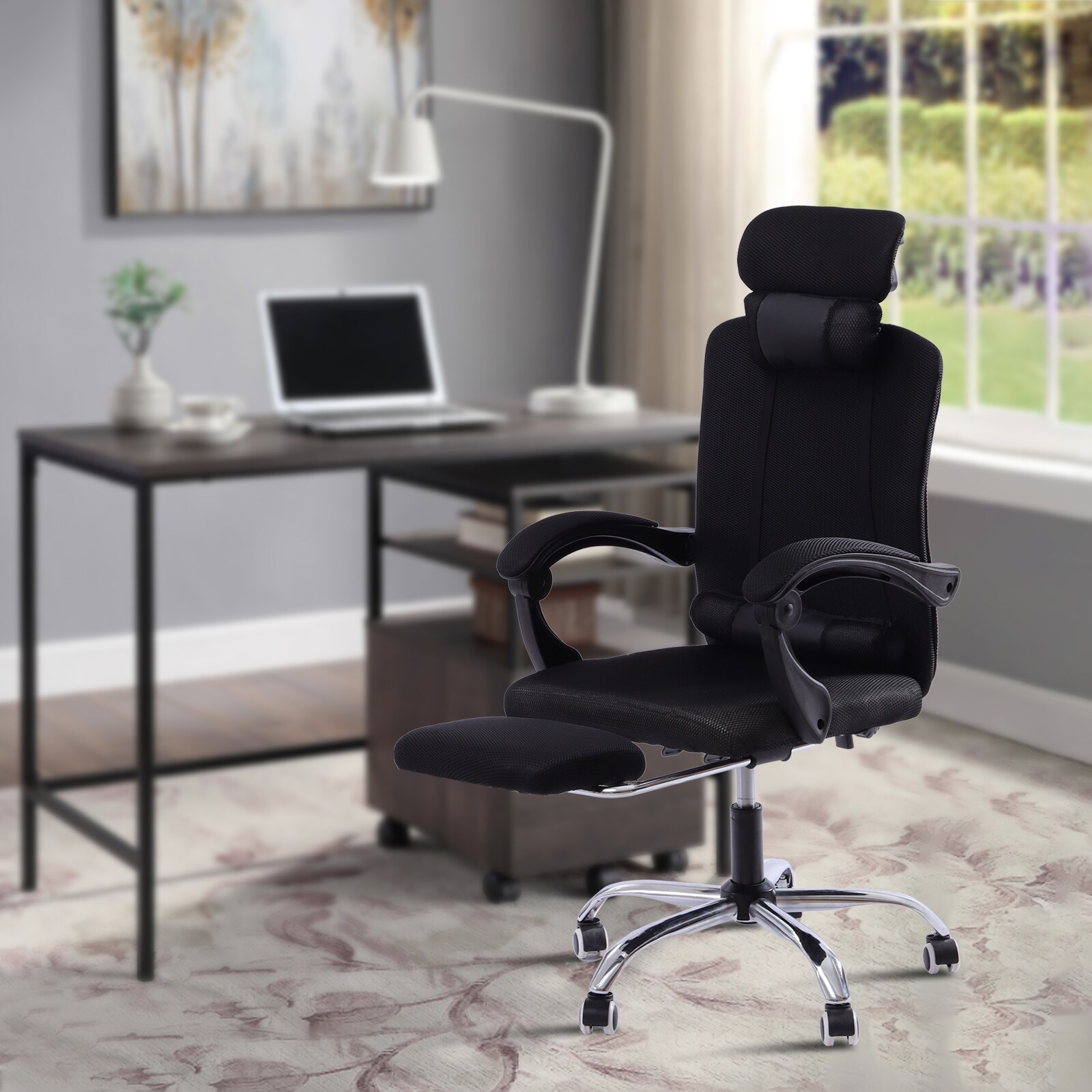 Swivel Office Chair Adjustable Height Ergonomic Computer Chairs - 24*48 inches