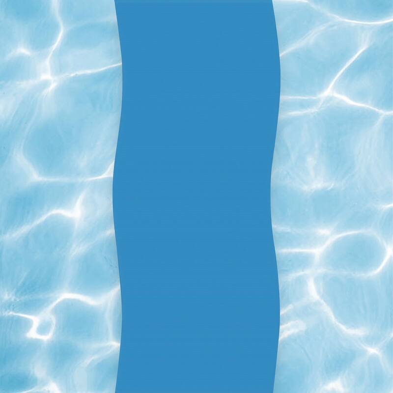 15' Blue Round Overlap Above Ground Swimming Pool Liner