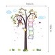 preview thumbnail 3 of 3, Walplus Monkey Growth Chart Wall Sticker Decal Wall Art Nursery Decor
