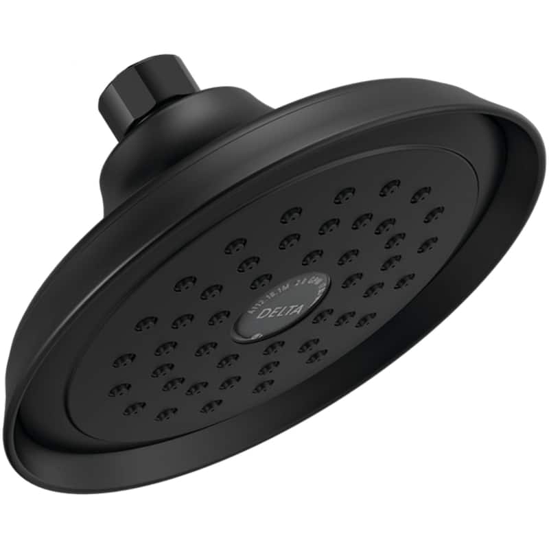 Delta Silverton 1.75 GPM Single Function Shower Head - Matte Black