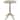 SAFAVIEH Outdoor Living Stella Round Bistro Table - 24" W x 24" D x 30" H