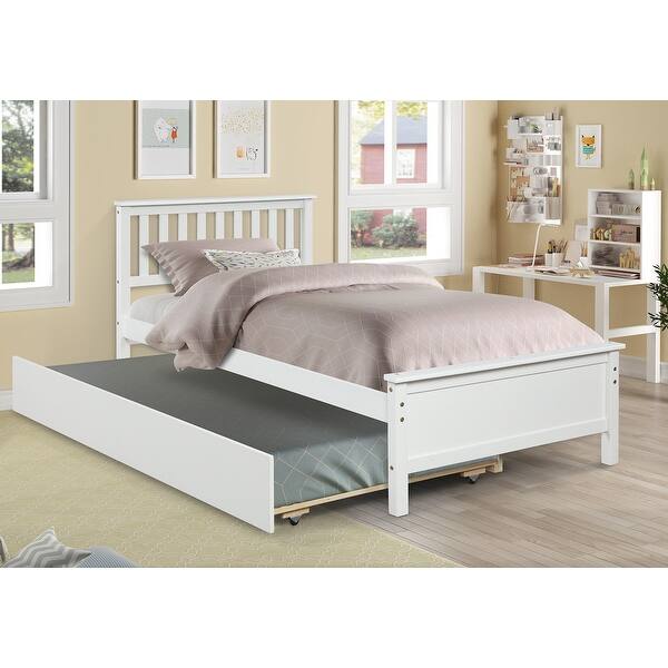 Twin Bed With Trundle Overstock 31845850