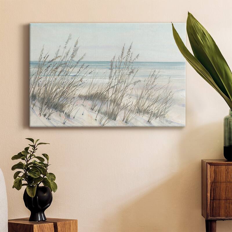 Beach Grass I Premium Gallery Wrapped Canvas - Ready to Hang