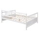 preview thumbnail 18 of 16, Modern Simple Full Size Wood Platform Daybed w/ Solid Wood Slats Support for Bed Room Living Room Space-Saving, Easy Assembly
