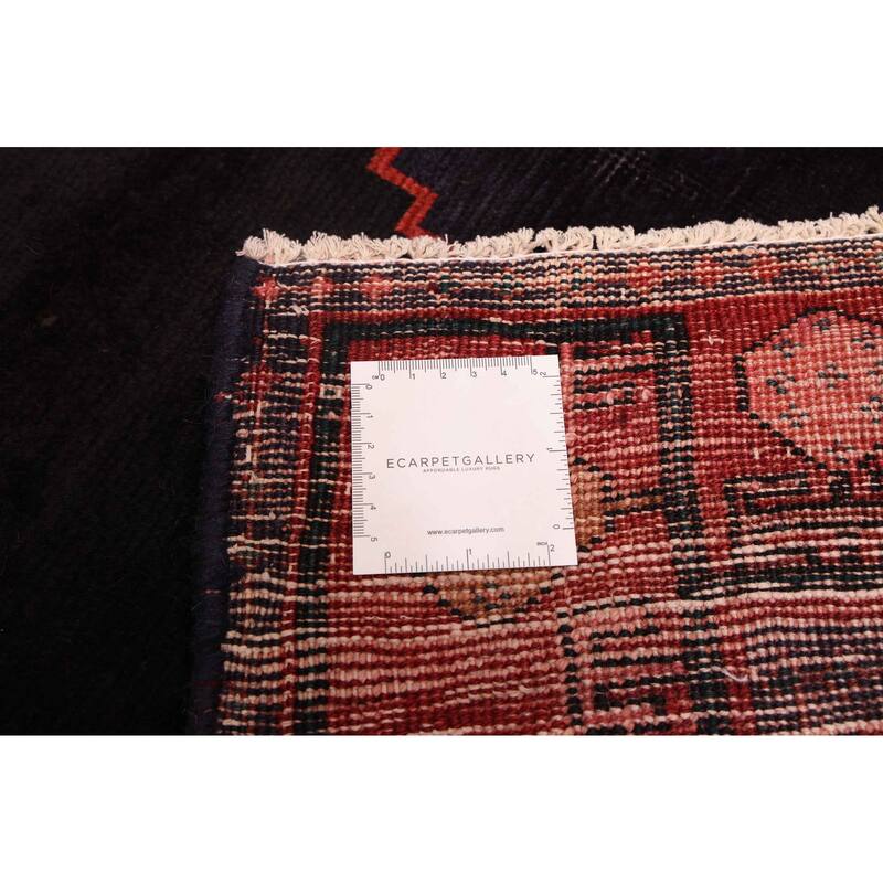 ECARPETGALLERY Hand-knotted Konya Anatolian Black Wool Rug - 4'11 x 13'0