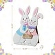 preview thumbnail 33 of 50, Glitzhome Easter Wooden Bunny Porch Decor Standing Rabbit Sign Decoration
