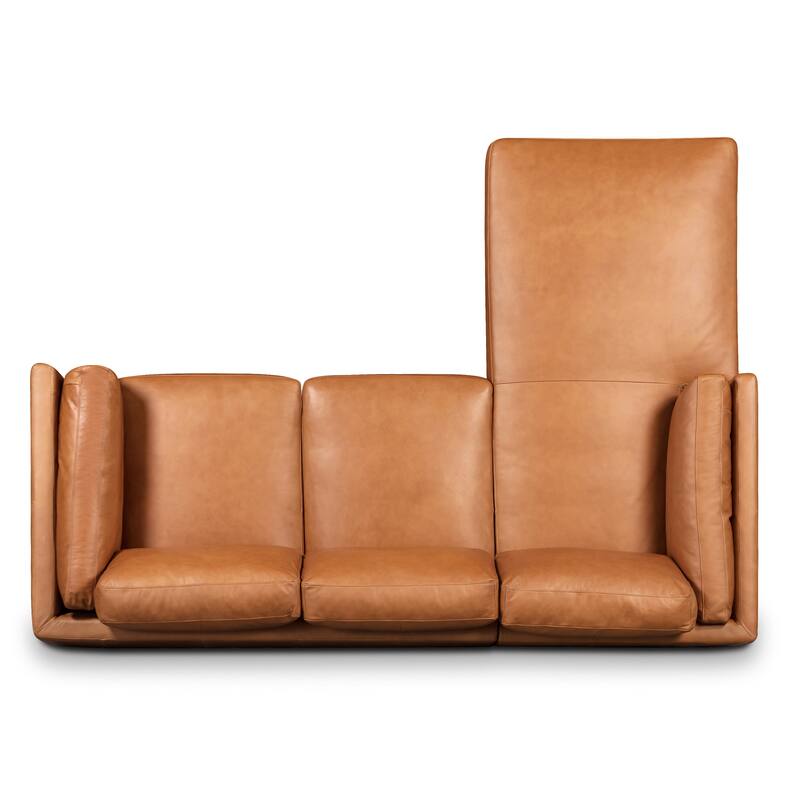 Poly and Bark Cadiz Sectional Sofa - Genuine Italian Leather