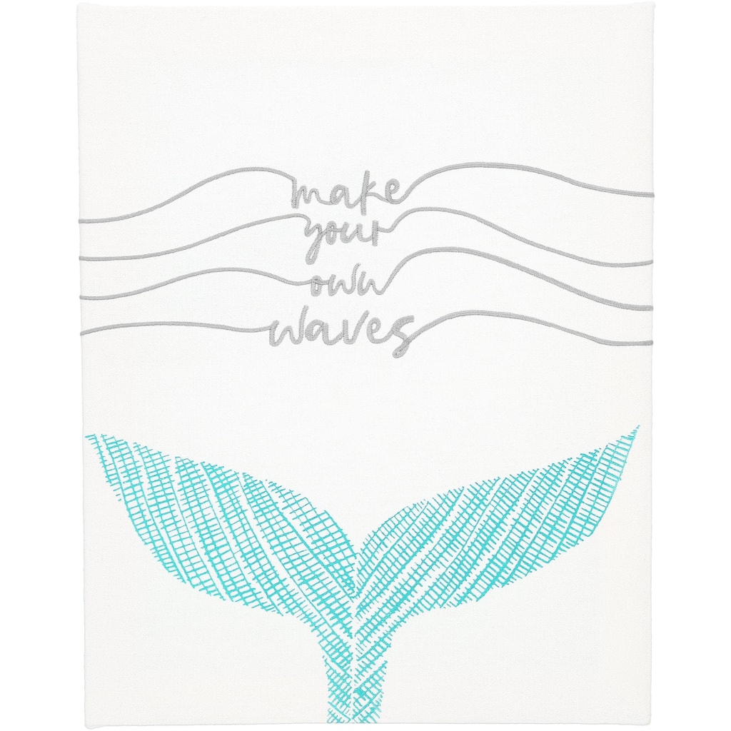 Pavilion Make Your Own Waves Embroidered Plaque - 12" x 15"