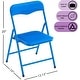 preview thumbnail 20 of 22, Heritage Kids Padded Folding Chair Set of 2