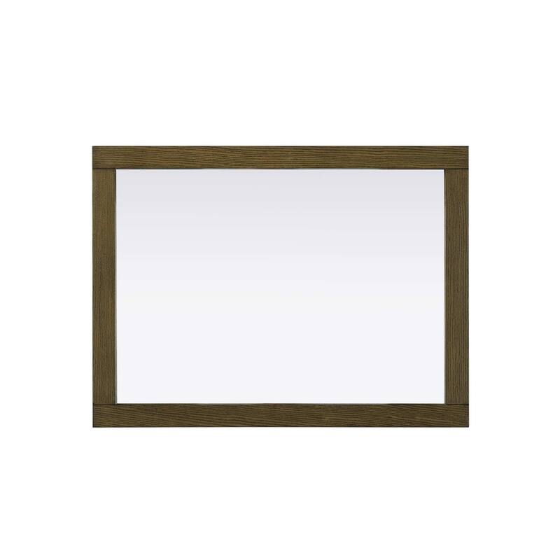 Solene Wooden Rectangle Mirror (24-30 x 36 in.)
