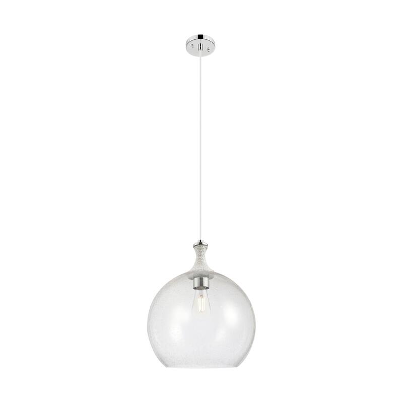 Innovations Lighting Downtown Urban - Astor - 1 Light 14" Rope Detailed Cord Hung Pendant