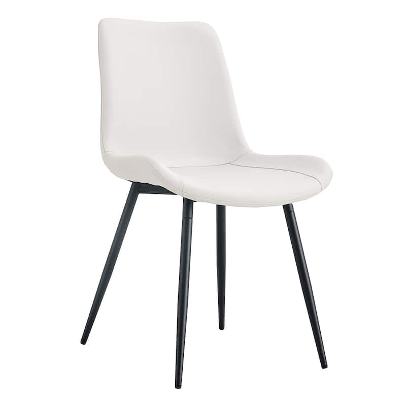Dining Chairs Set of 4 Modern Kitchen Artificial Leather Chairs
