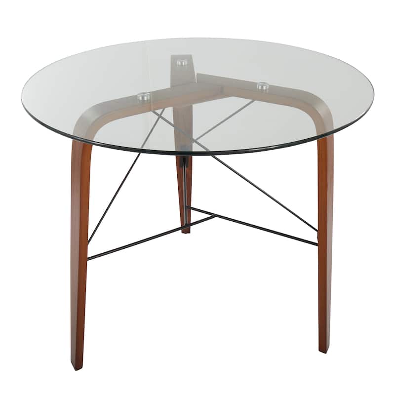 Carson Carrington Culnady Mid-Century Modern Round Dinette Table