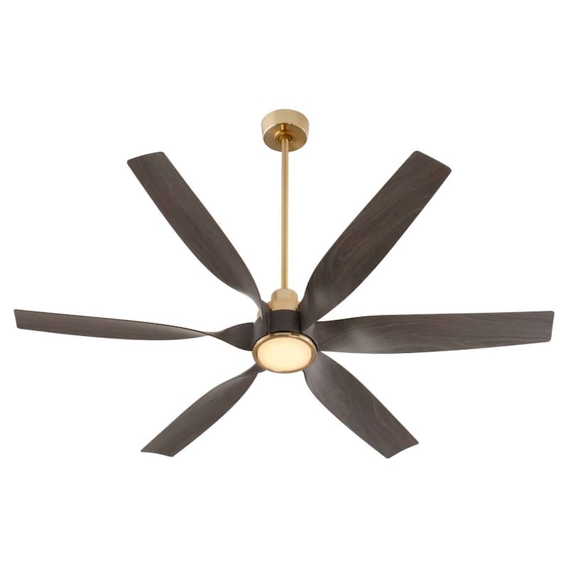 Quorum International 55606 Kimbo 60" 6 Blade Indoor / Outdoor Ceiling