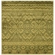 preview thumbnail 21 of 121, SAFAVIEH Adirondack Dixie Rustic Boho Rug 4' Square - Green/Dark Green - Square