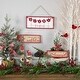 preview thumbnail 5 of 3, Framed "Blessed" Wooden Christmas Decoration - 9.75"