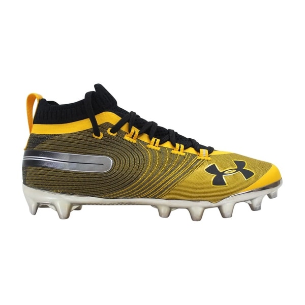 under armour yellow cleats
