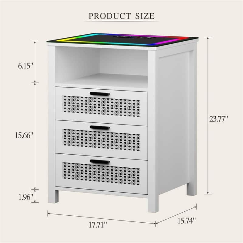 Nightstand with Lights