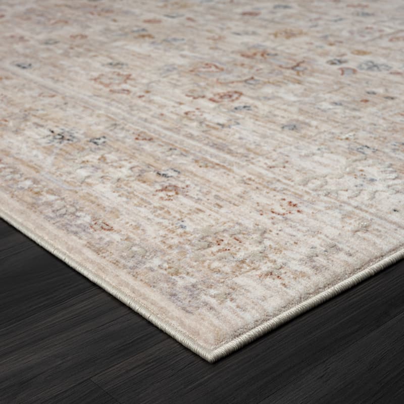Sevita Lancaster Bordered Area Rug