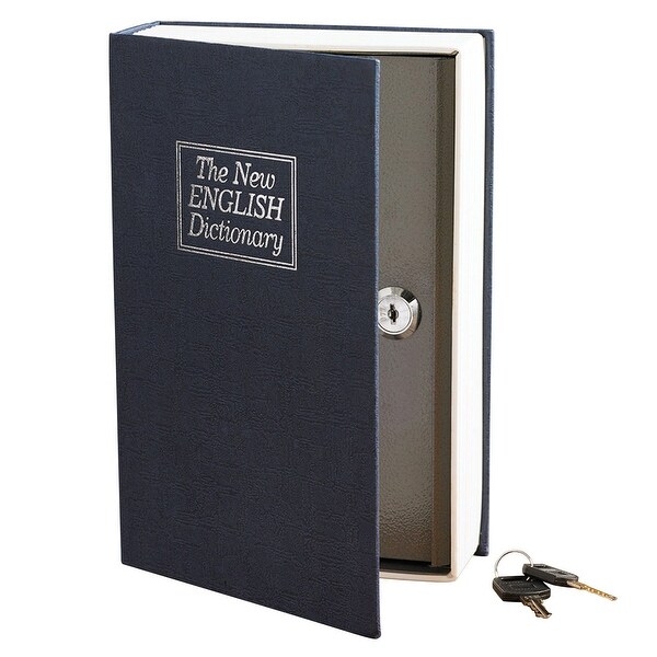 Shop Book Safe Faux Fake Dictionary Money Lock Box Key Lock Cash