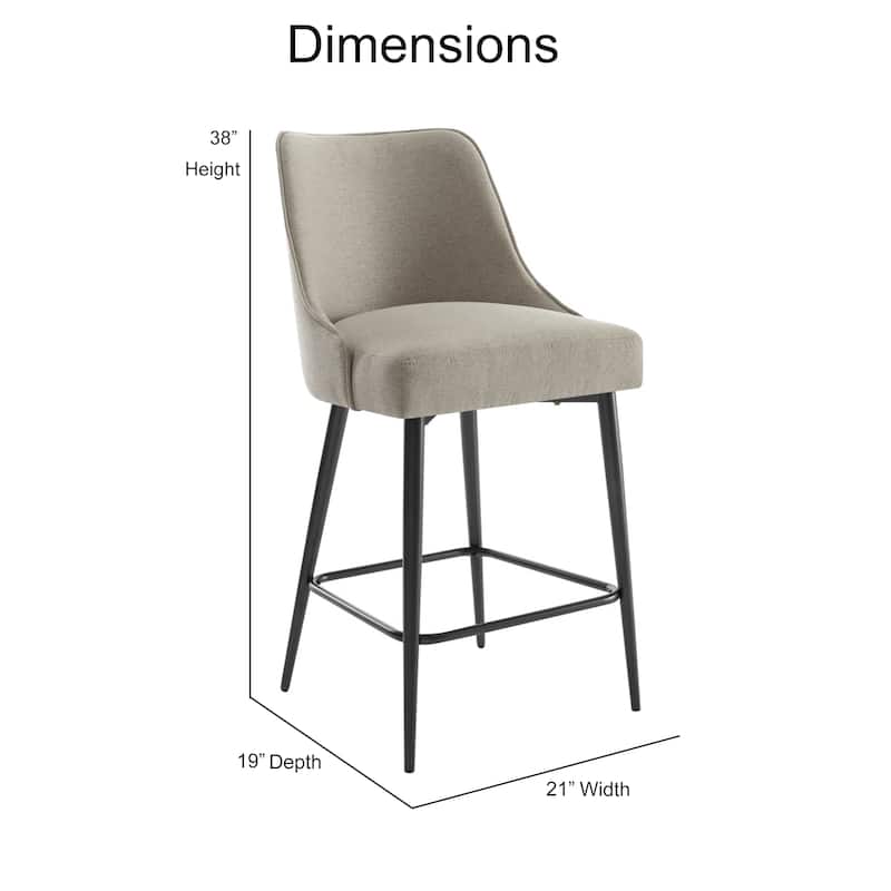 Steve Silver Orrick Counter Height Dining Chair (Set of 2)