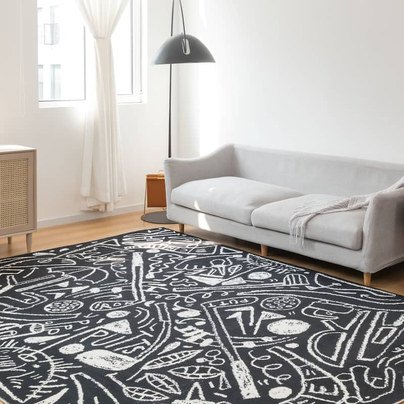 Katie Merz SPORTSGLYPHS Golf Area Rug