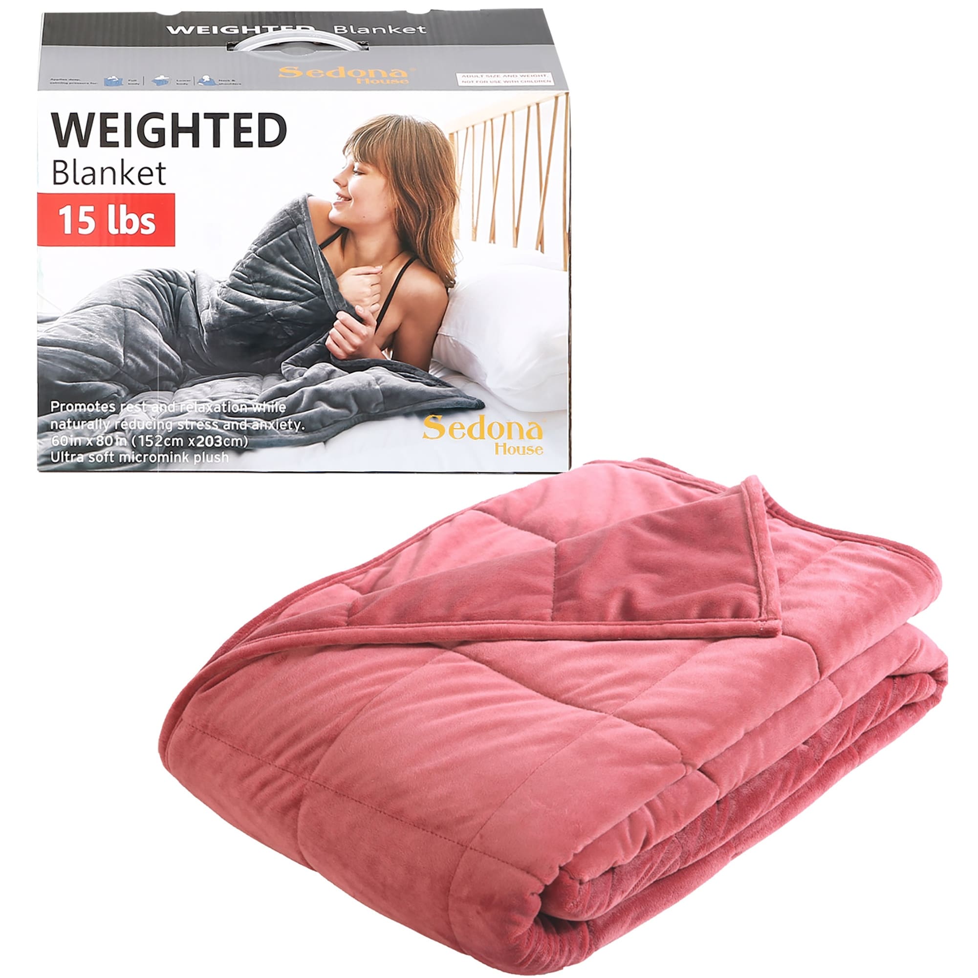 Sedona House 18lb hotsell Weighted Blanket